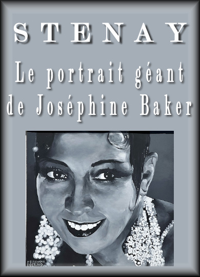 Le portrait géant de Joséphine Baker, un défi sous le soleil pour Eléonore Giraud